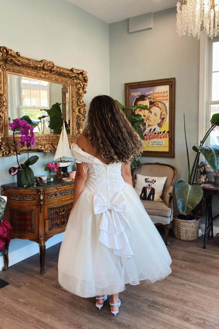 Vintage Wedding Dress Restoration At Milford’s Tailor Shop 
